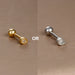 Sélection de piercings d'oreille pour femme, alliant la robustesse de l'acier chirurgical à la délicatesse des zircons.
