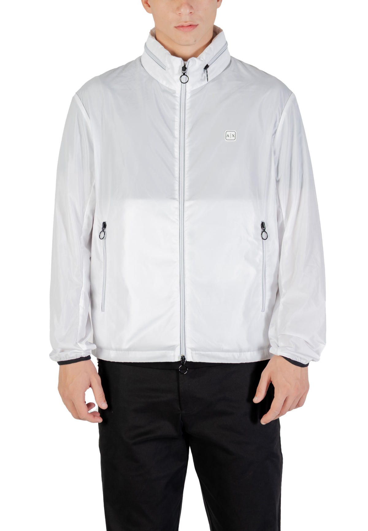 Veste Armani Exchange couleur blanc — vue 5
