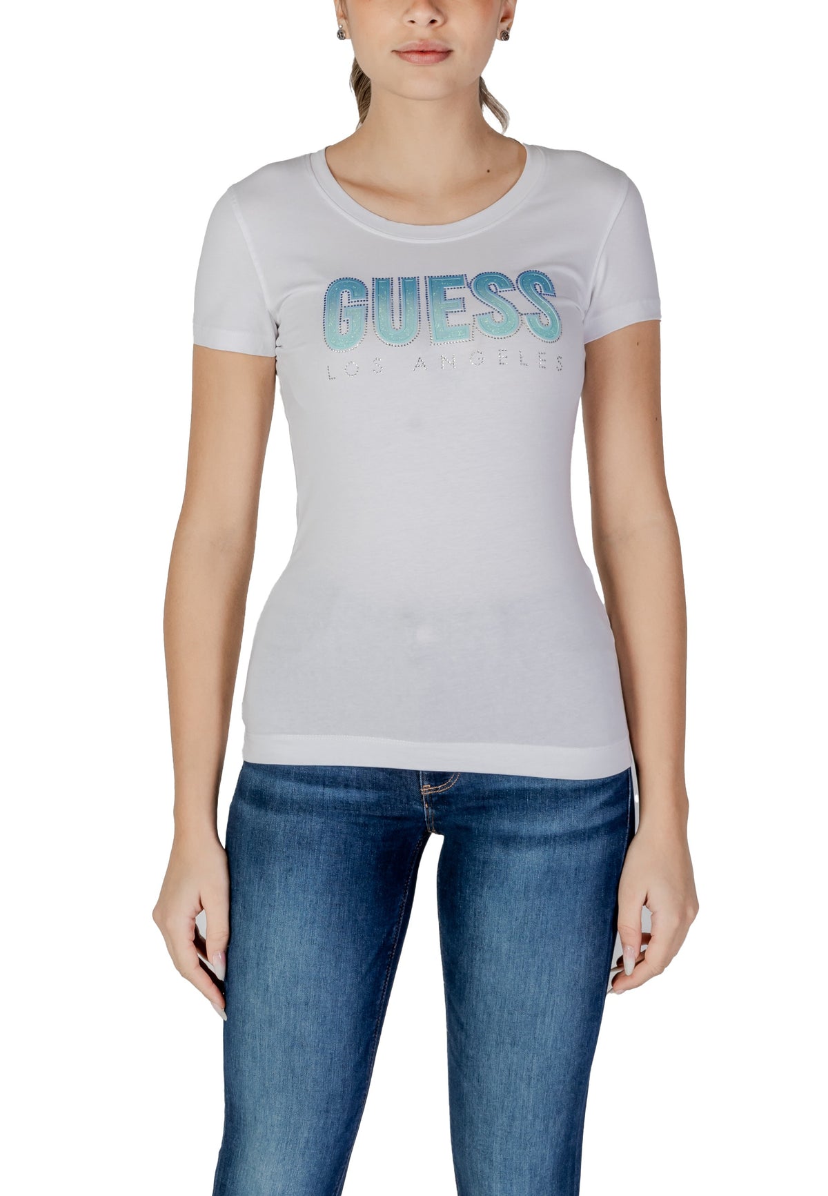 T-shirt Guess couleur blanc