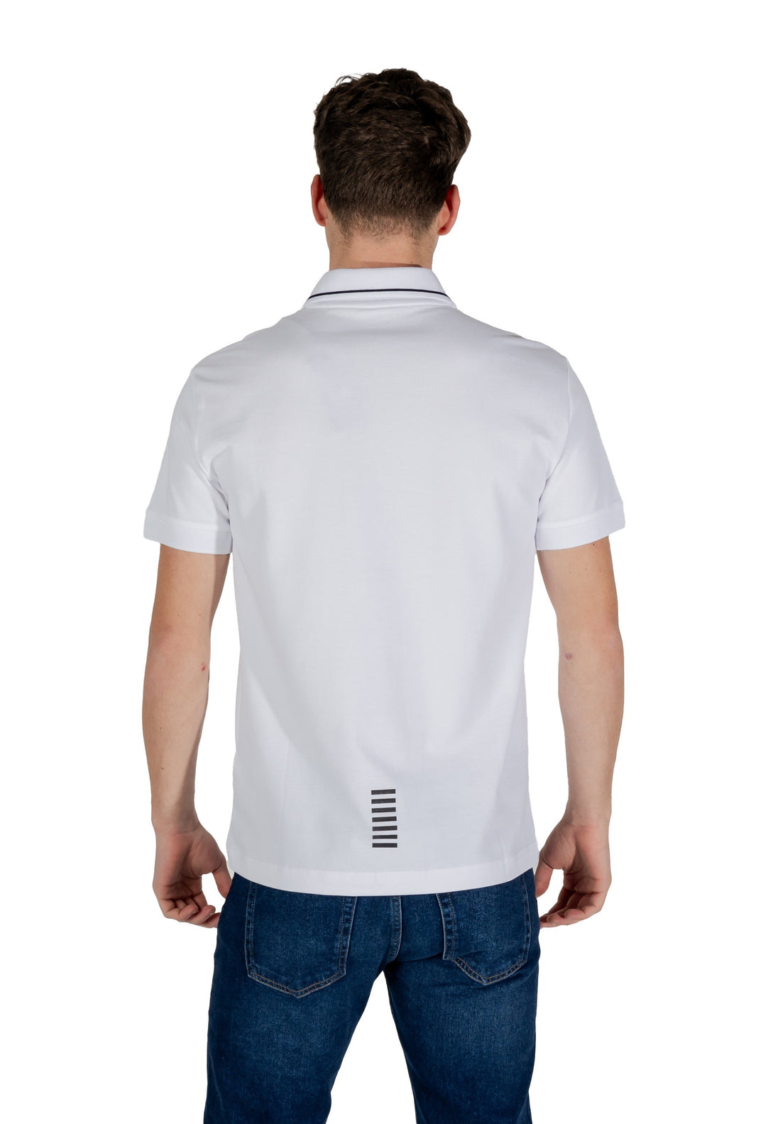Polo Ea7 couleur blanc — vue 2