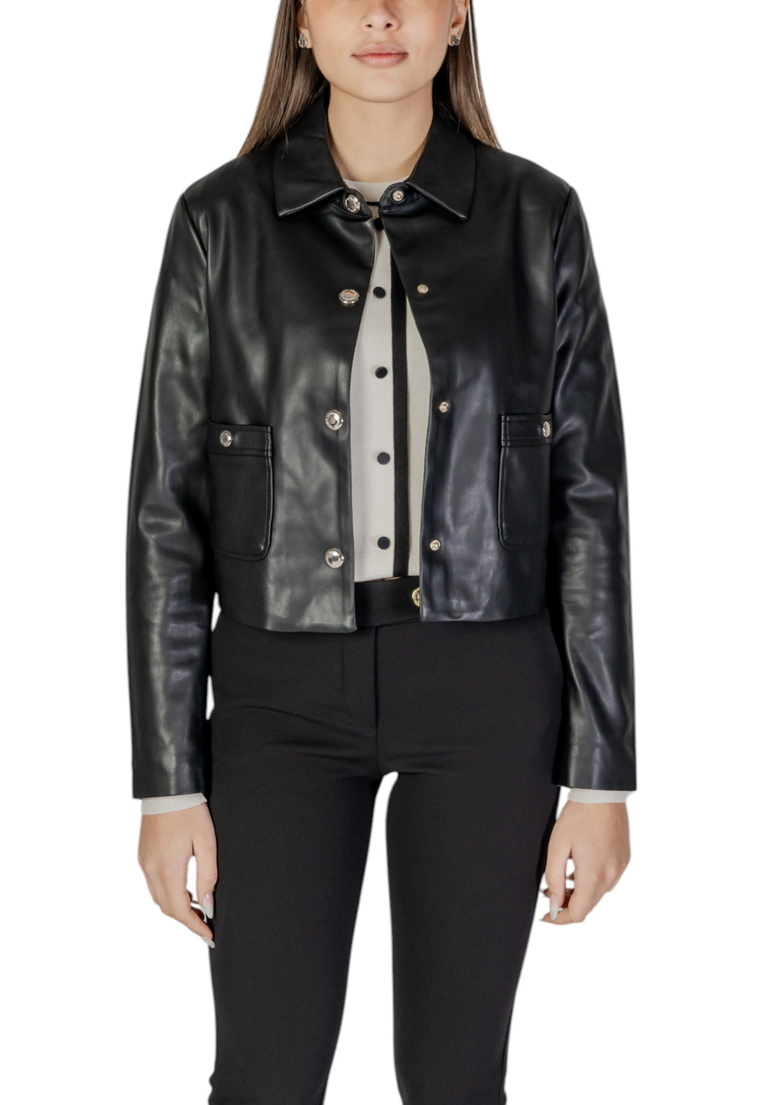 Veste Morgan De Toi couleur noir — vue 2