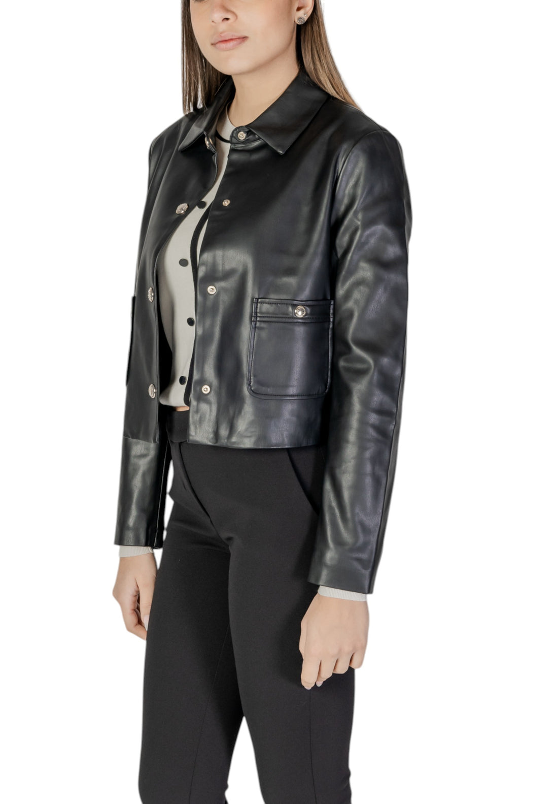 Veste Morgan De Toi couleur noir — vue 3