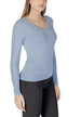 Pull Morgan De Toi couleur bleu — vue 3