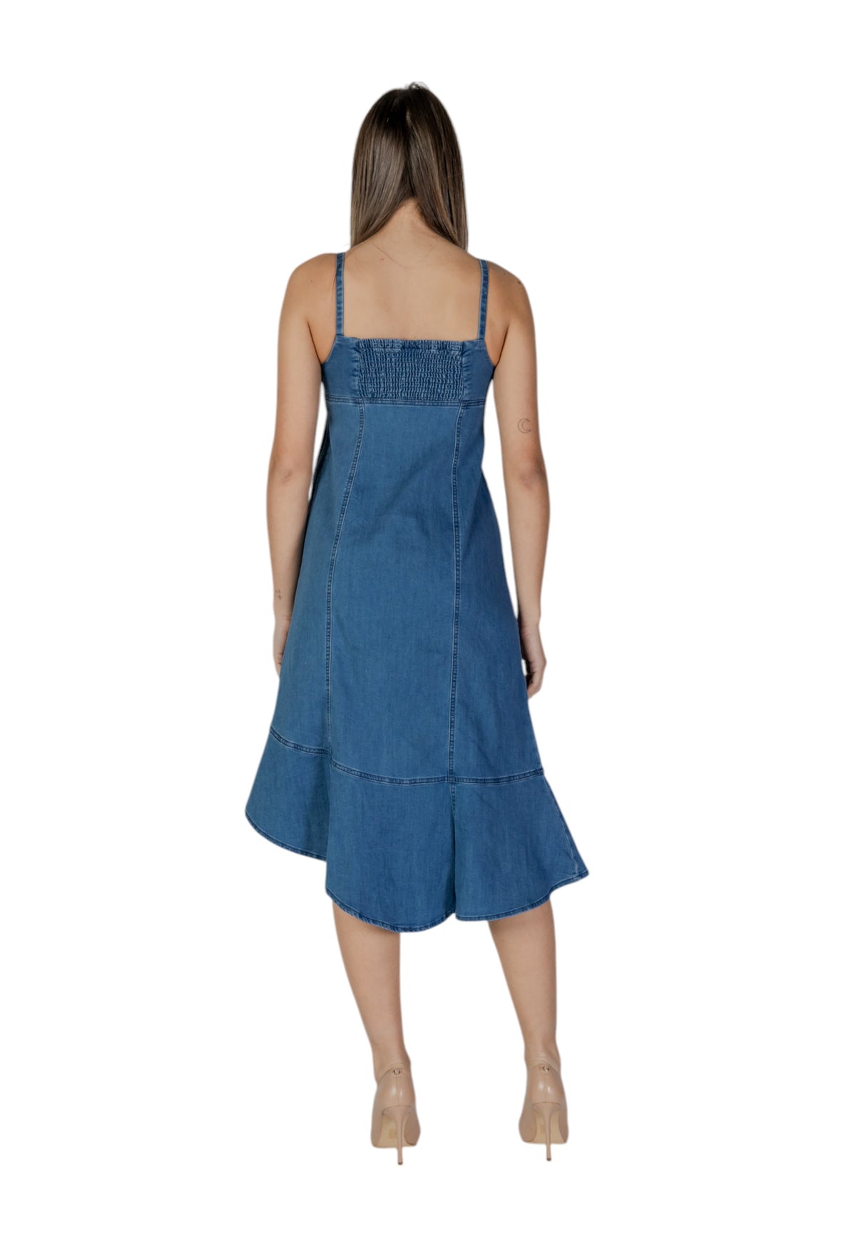 Robe Desigual couleur bleu — vue 4