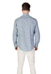 Chemise Replay couleur bleu azur — vue 2