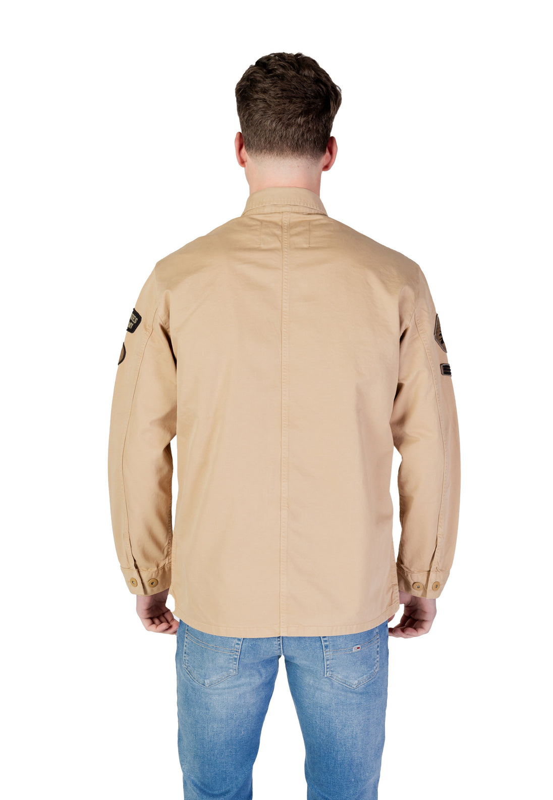 Chemise Replay couleur beige — vue 2