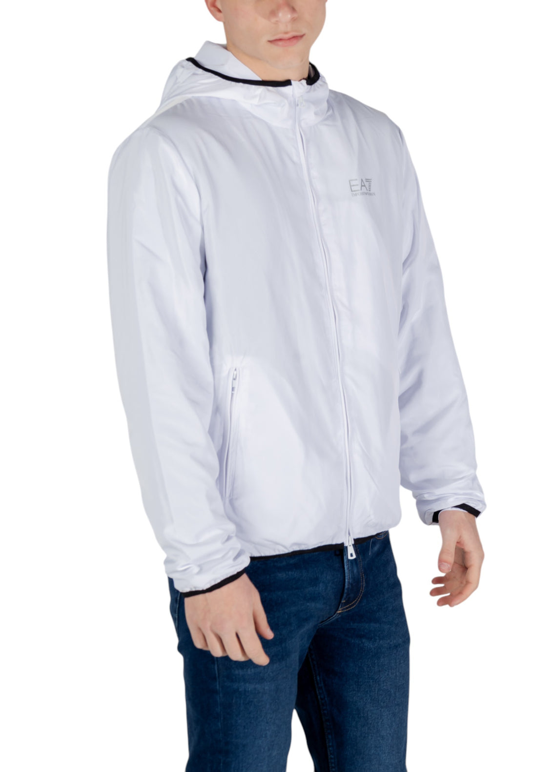 Veste Ea7 couleur blanc — vue 3