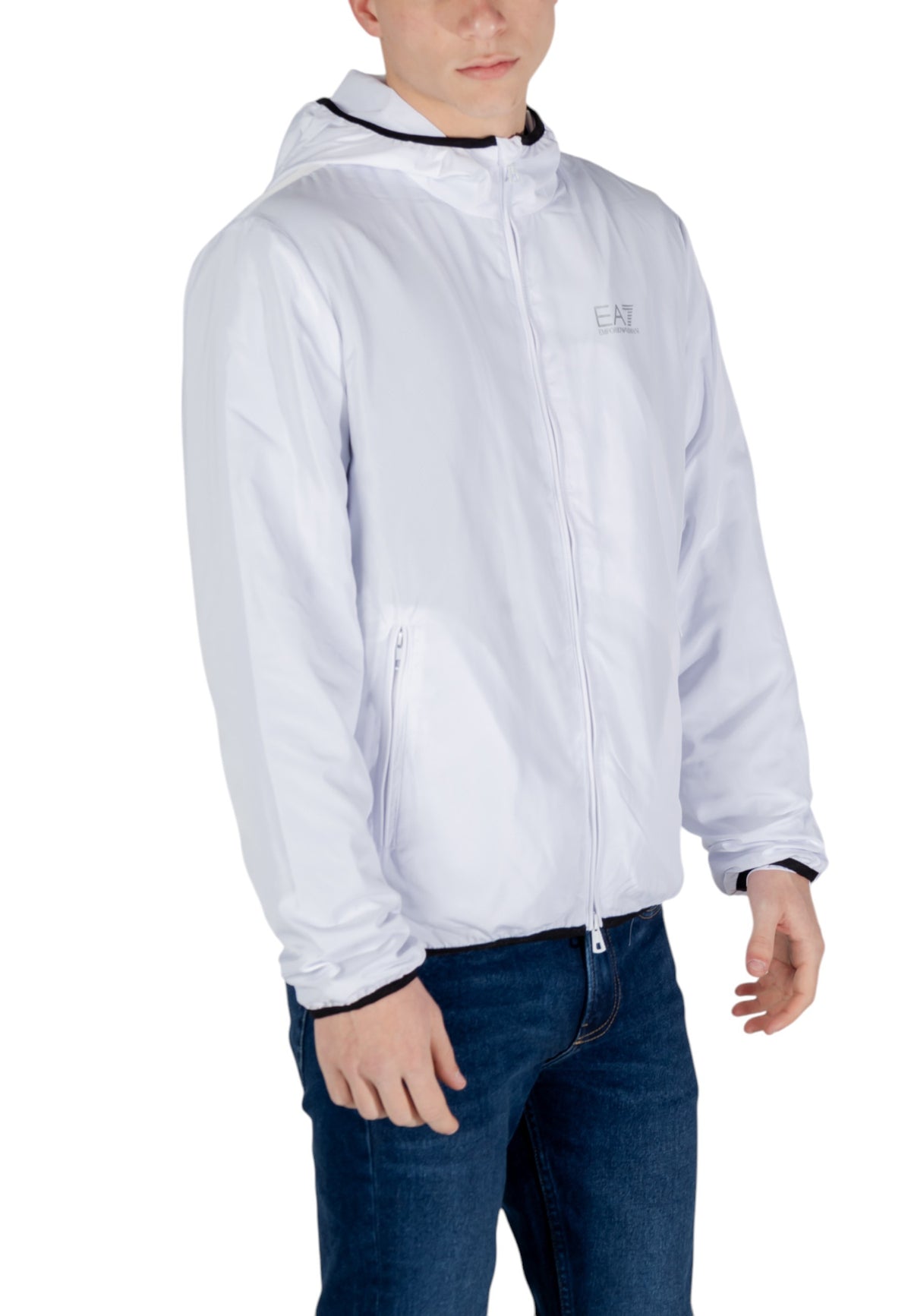 Veste Ea7 couleur blanc — vue 3