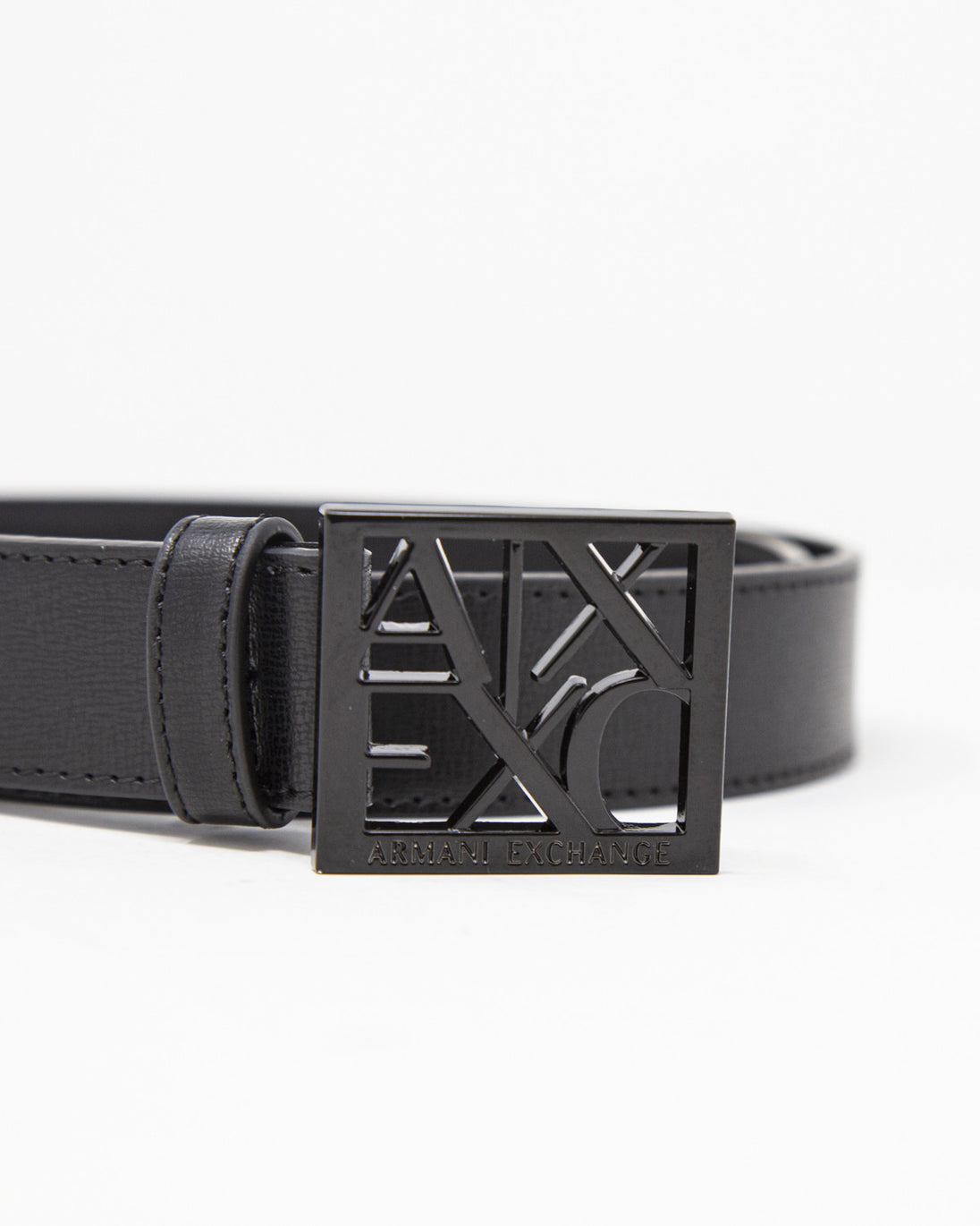 Ceinture Armani Exchange couleur noir — vue 2