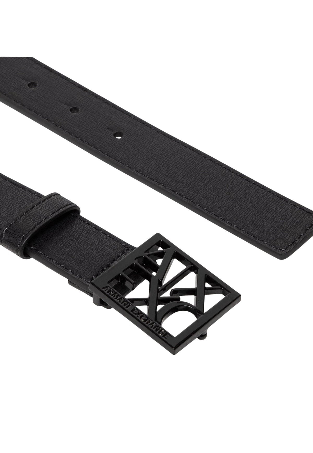 Ceinture Armani Exchange couleur noir — vue 3