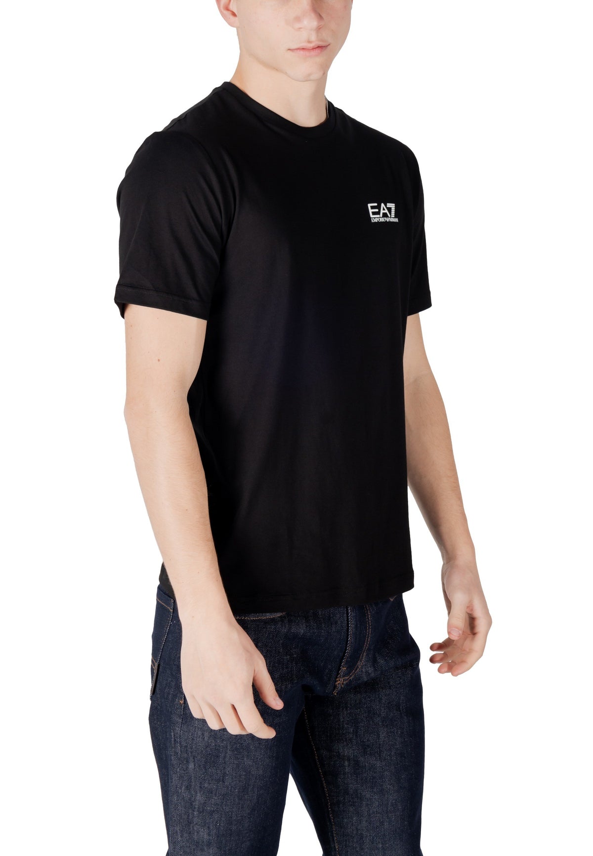 T-shirt Ea7 couleur noir — vue 3