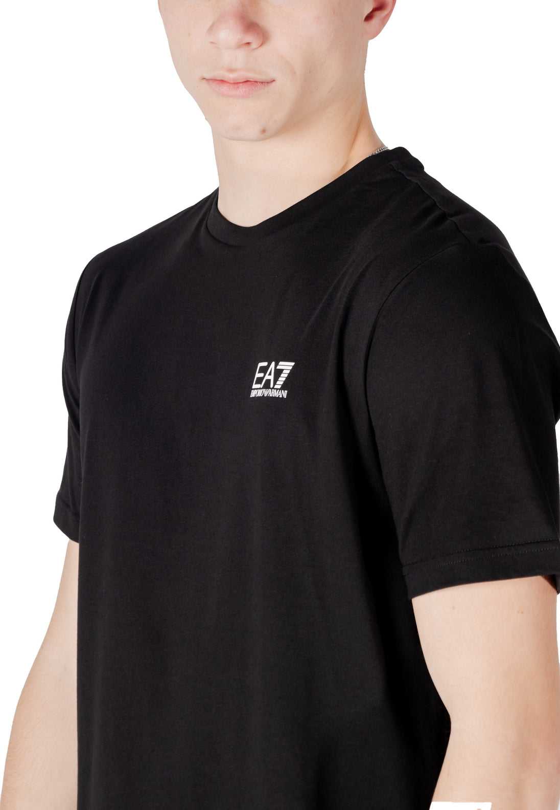 T-shirt Ea7 couleur noir — vue 5