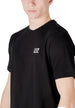 T-shirt Ea7 couleur noir — vue 5