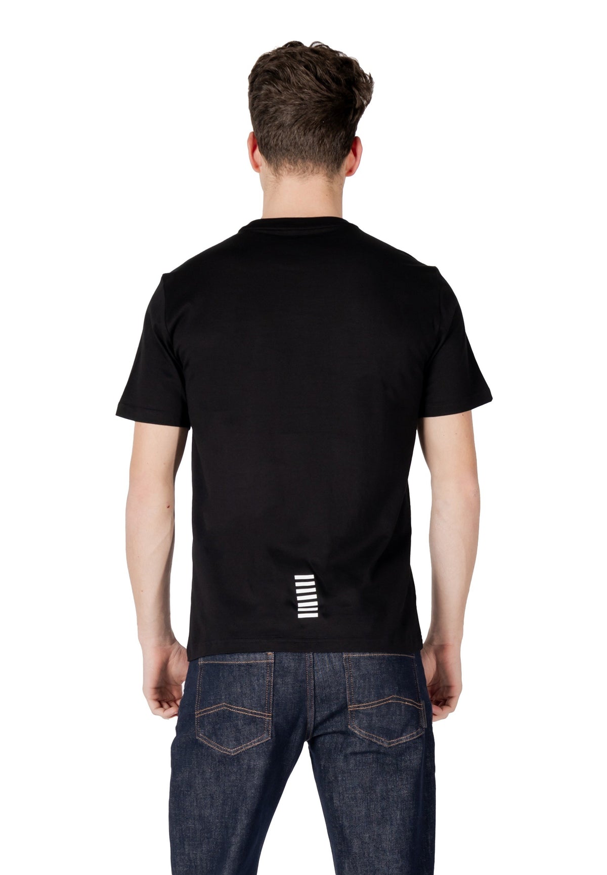 T-shirt Ea7 couleur noir — vue 2