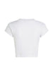 T-shirt Calvin Klein Jeans couleur blanc — vue 2