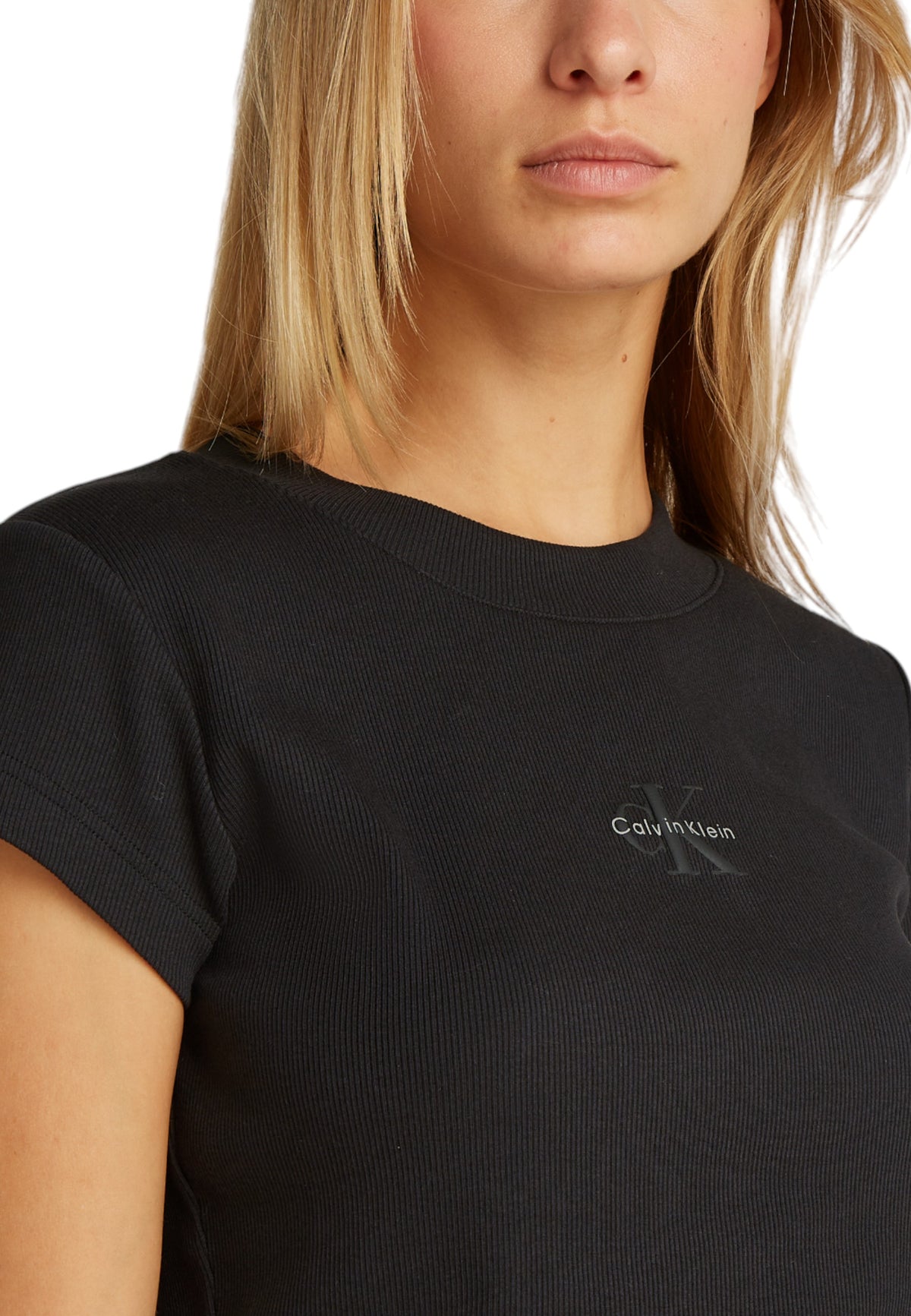 T-shirt Calvin Klein Jeans couleur noir — vue 5