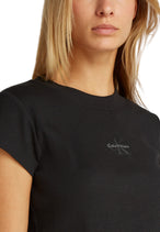 T-shirt Calvin Klein Jeans couleur noir — vue 5