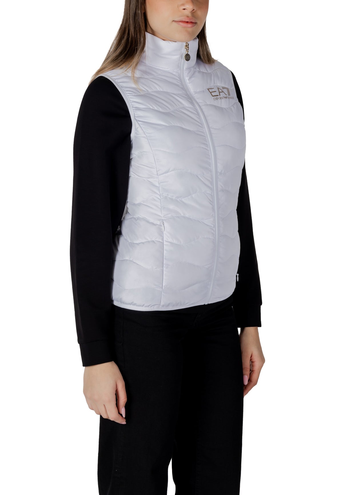 Gilet Ea7 couleur blanc — vue 4