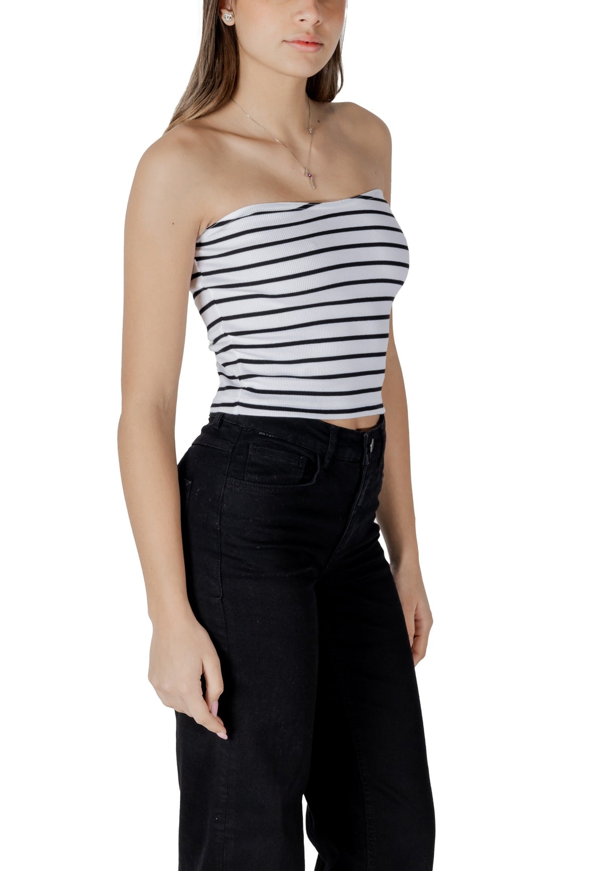 Top Calvin Klein Jeans couleur blanc — vue 3
