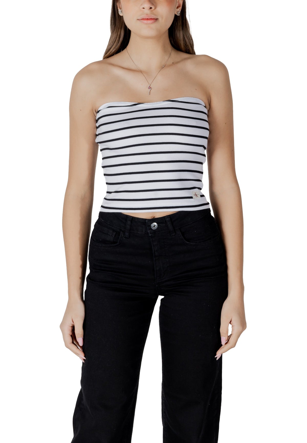 Top Calvin Klein Jeans couleur blanc