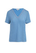 T-shirt Morgan De Toi couleur bleu azur