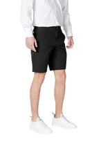 Bermuda Armani Exchange couleur noir — vue 4