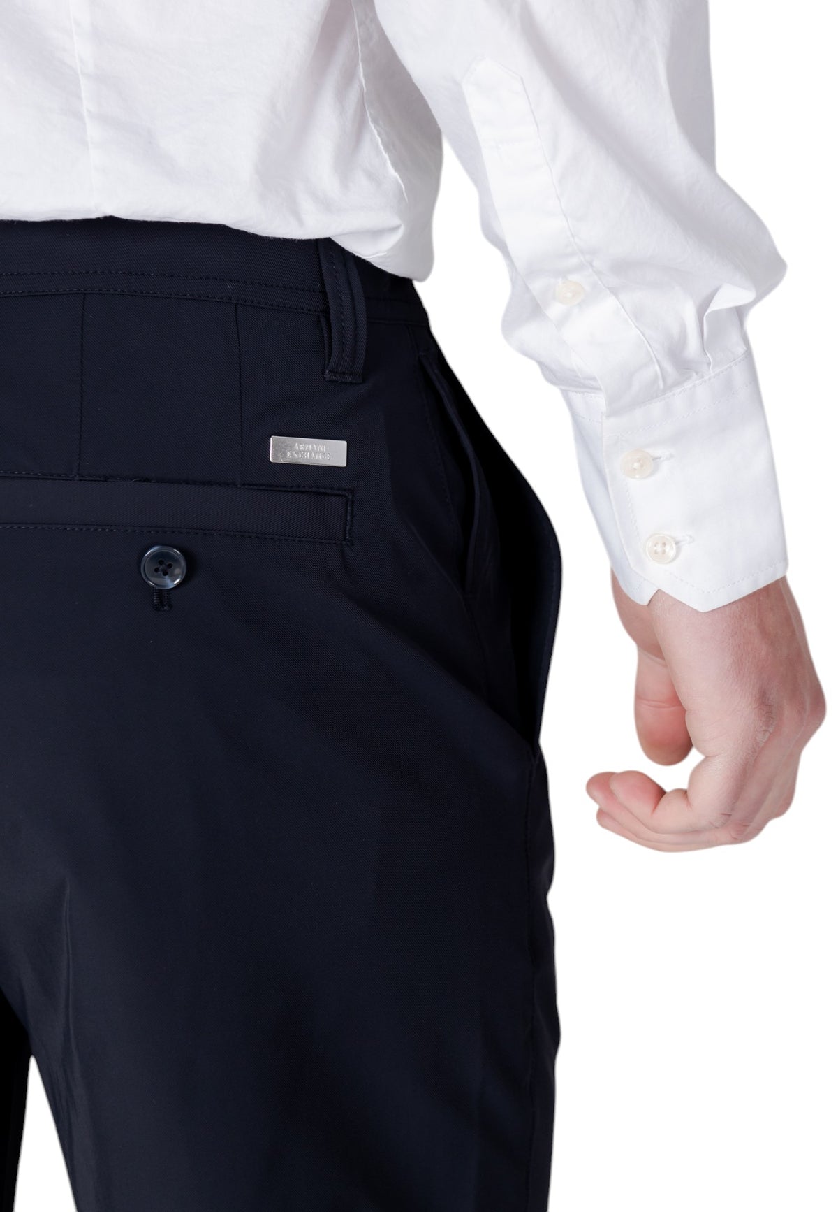 Bermuda Armani Exchange couleur bleu — vue 5