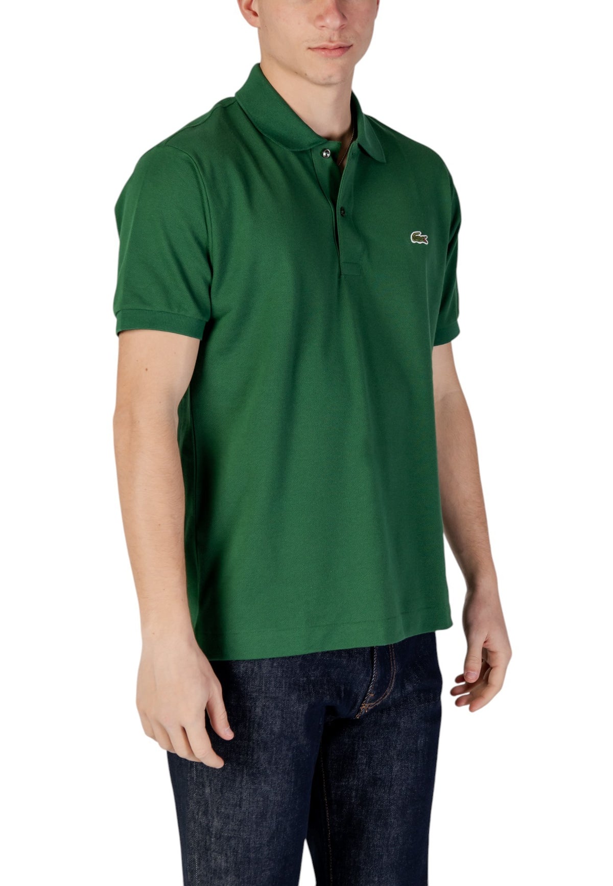 Polo Lacoste couleur vert — vue 3