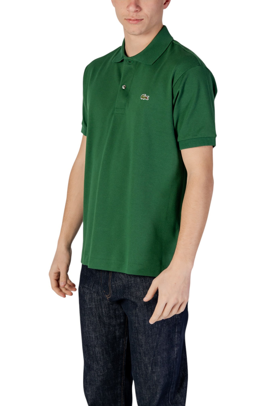 Polo Lacoste couleur vert — vue 2
