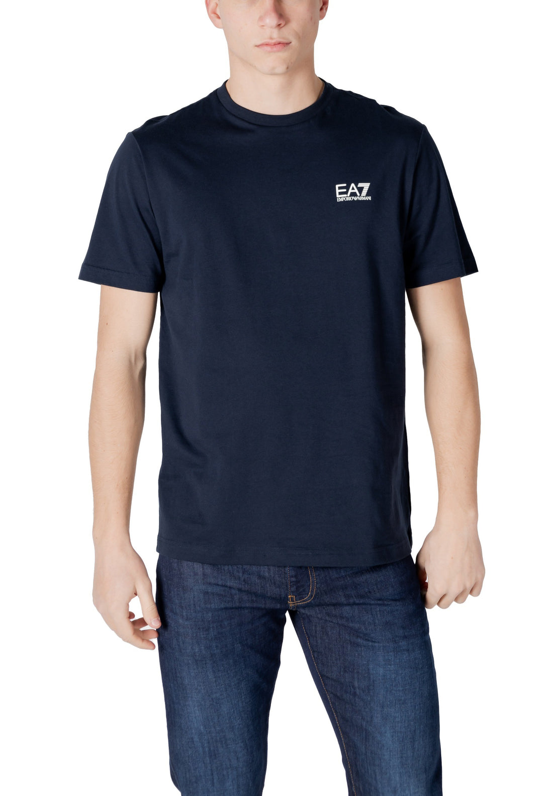 T-shirt Ea7 couleur bleu