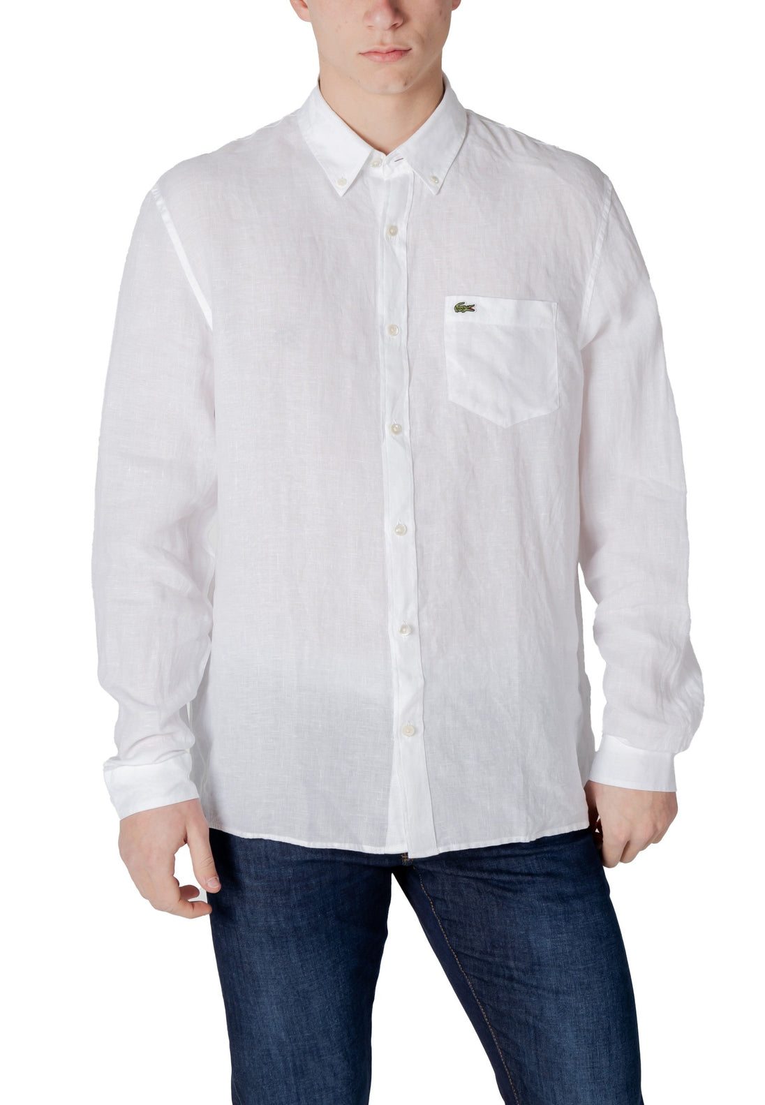 Chemise Lacoste couleur blanc