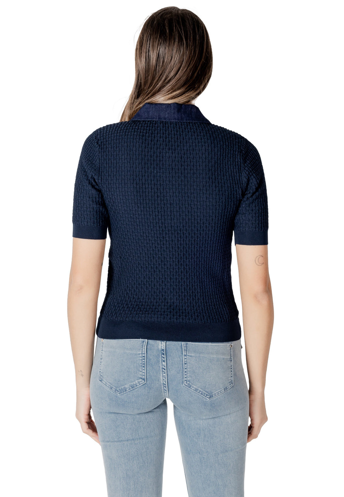 Cardigan Morgan De Toi couleur bleu — vue 2