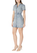 Robe Morgan De Toi couleur bleu azur — vue 3