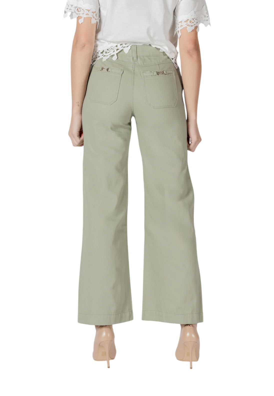 Pantalon Morgan De Toi couleur vert — vue 2