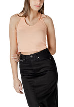 Top Calvin Klein Jeans couleur orange — vue 5