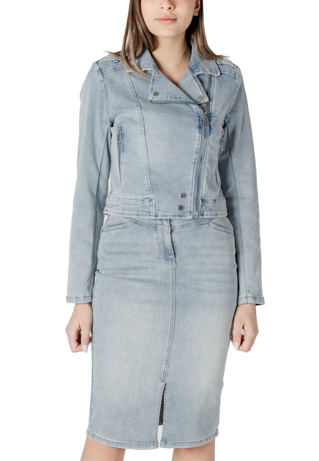 Veste Morgan De Toi couleur bleu azur