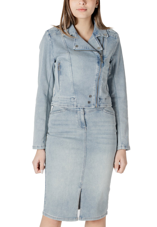 Veste Morgan De Toi couleur bleu azur