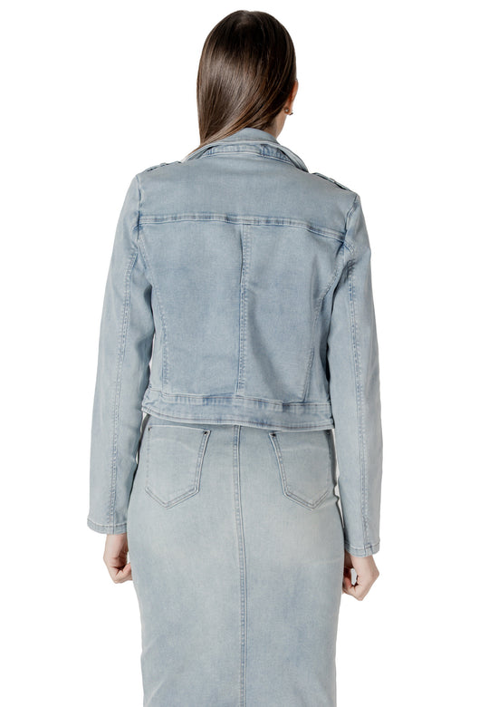 Veste Morgan De Toi couleur bleu azur — vue 2