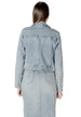 Veste Morgan De Toi couleur bleu azur — vue 2