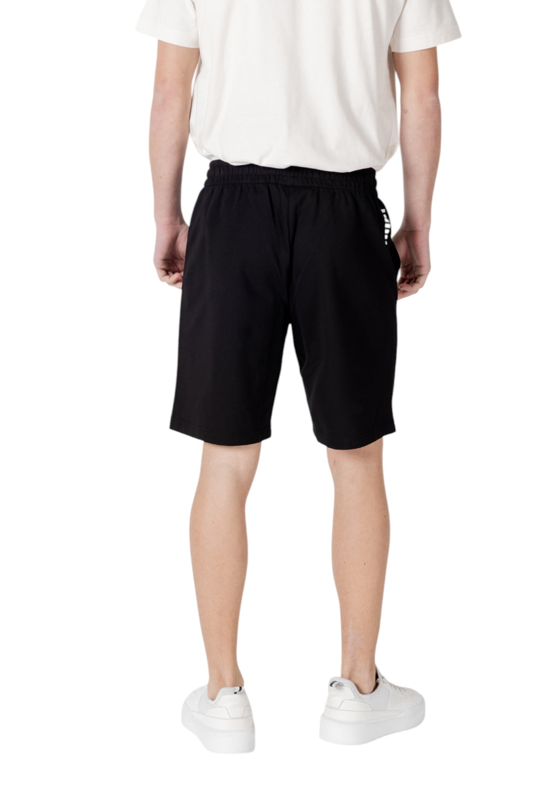 Bermuda Ea7 couleur noir — vue 2