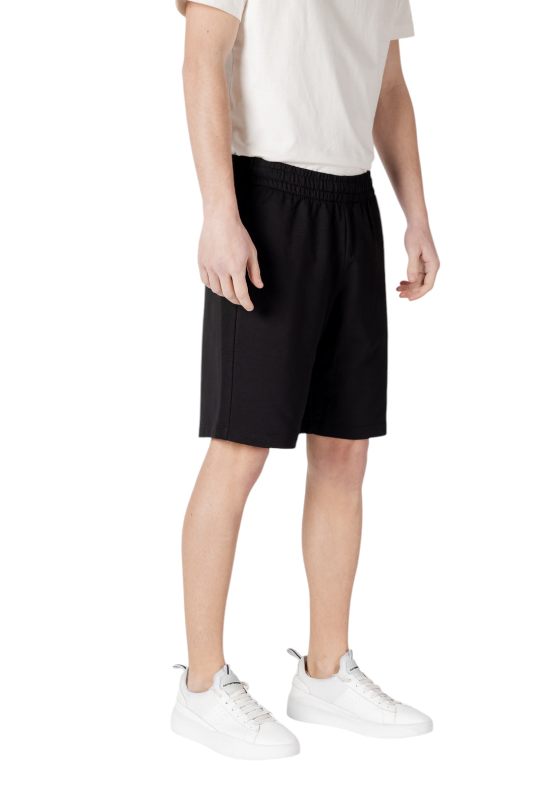 Bermuda Ea7 couleur noir — vue 4