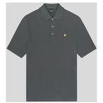 Polo Lyle & Scott couleur gris — vue 3
