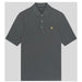 Polo Lyle & Scott couleur gris — vue 3