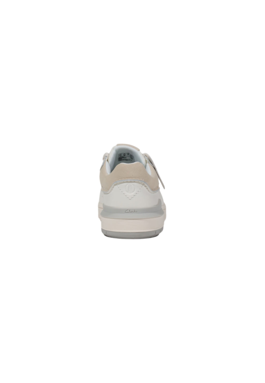 Baskets Clarks couleur blanc — vue 4