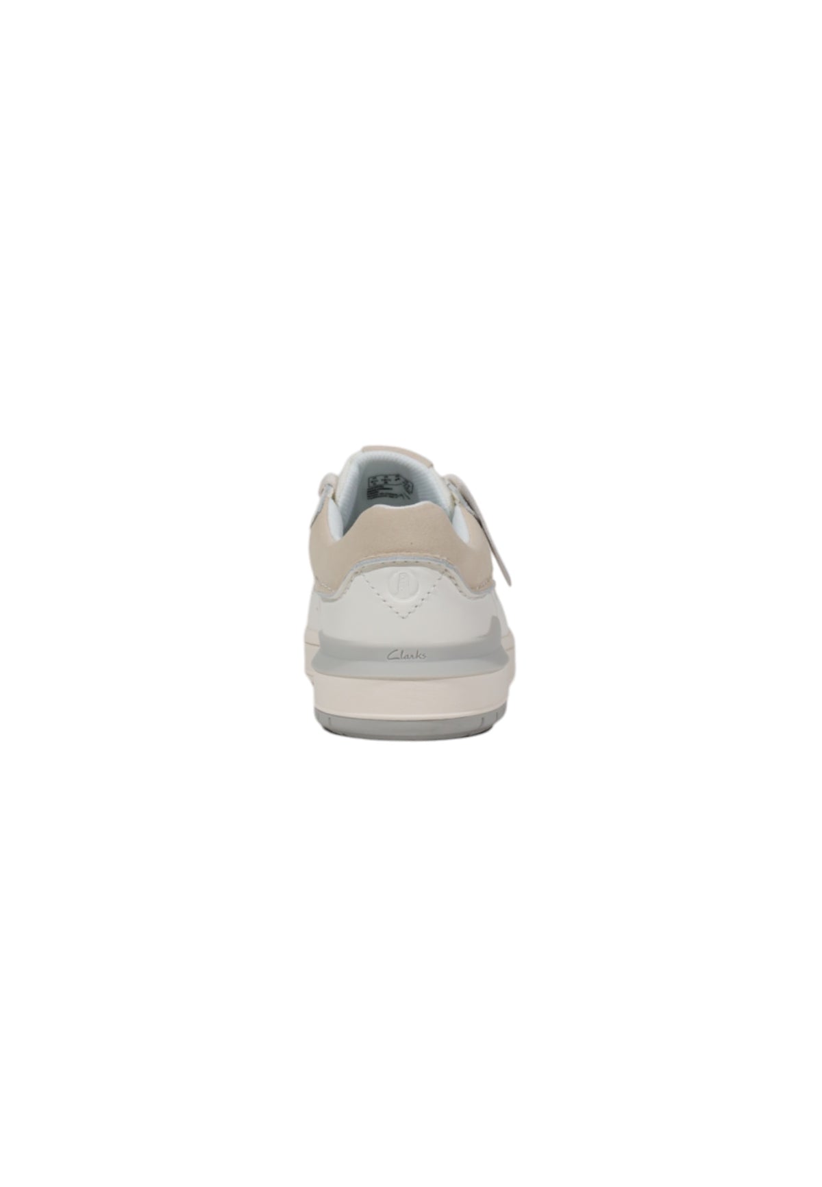 Baskets Clarks couleur blanc — vue 4