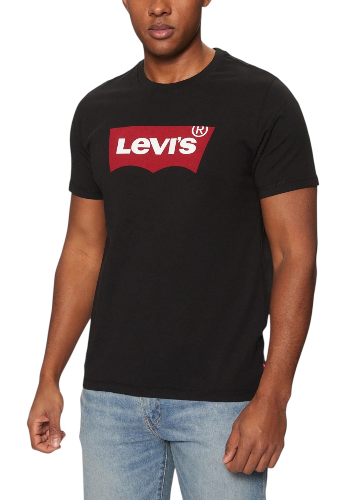 T-shirt Levi`s couleur noir — vue 4