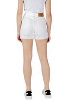 Short Calvin Klein Jeans couleur blanc — vue 2