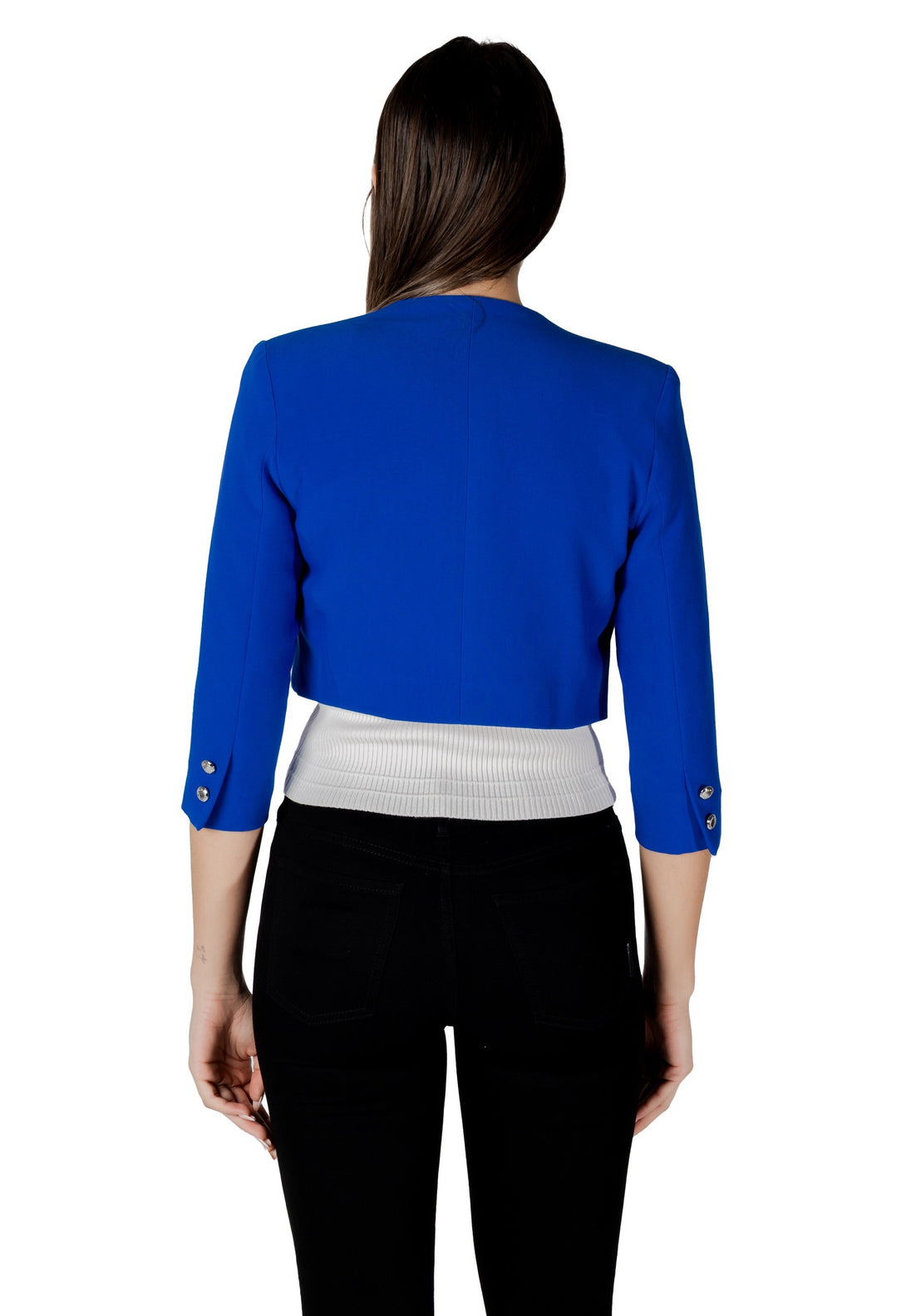Veste Morgan De Toi couleur bleu — vue 2