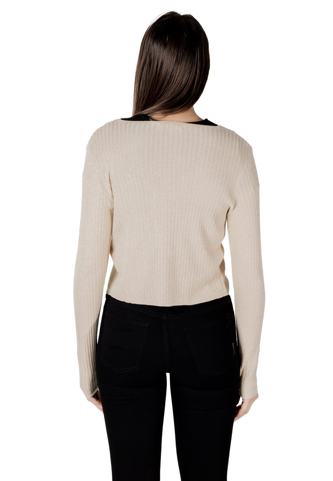 Cardigan Morgan De Toi couleur doré — vue 2