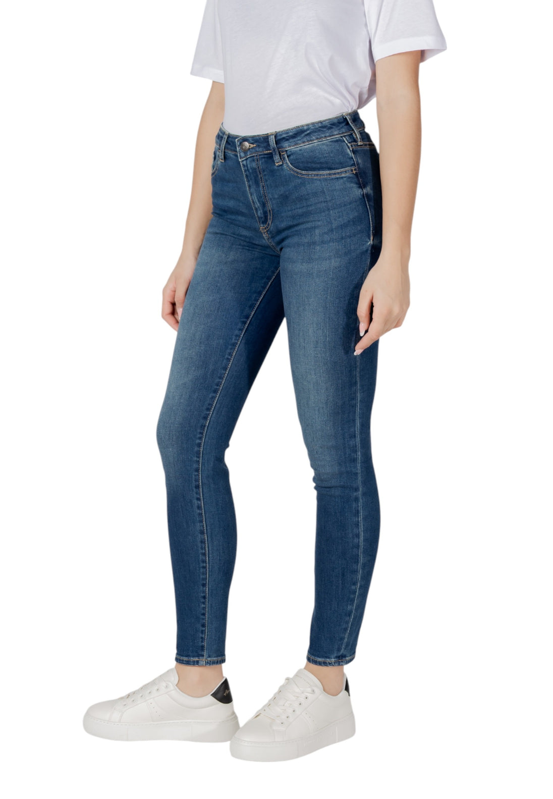 Jean Armani Exchange couleur bleu azur — vue 3